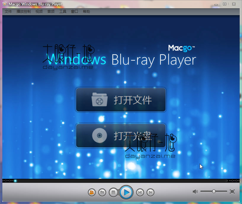 Macgo Windows Blu-ray Player 中文特别版