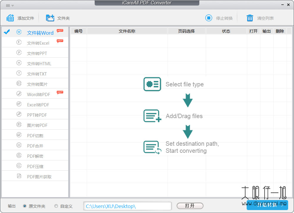 iCareAll PDF Converter 中文版