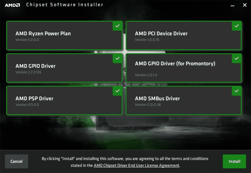 AMD Ryzen Chipset Drivers