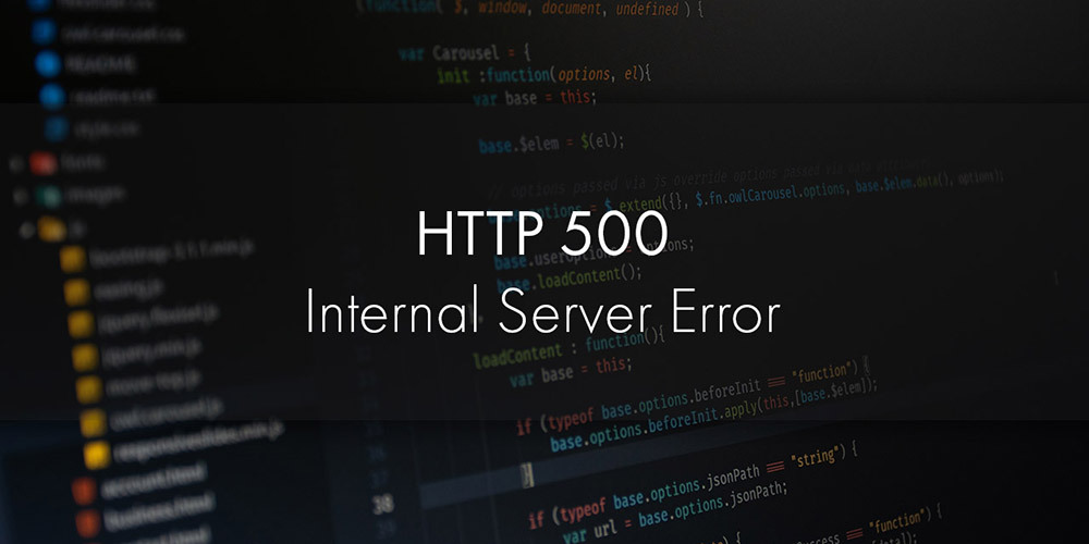 HTTP 500 内部服务器错误