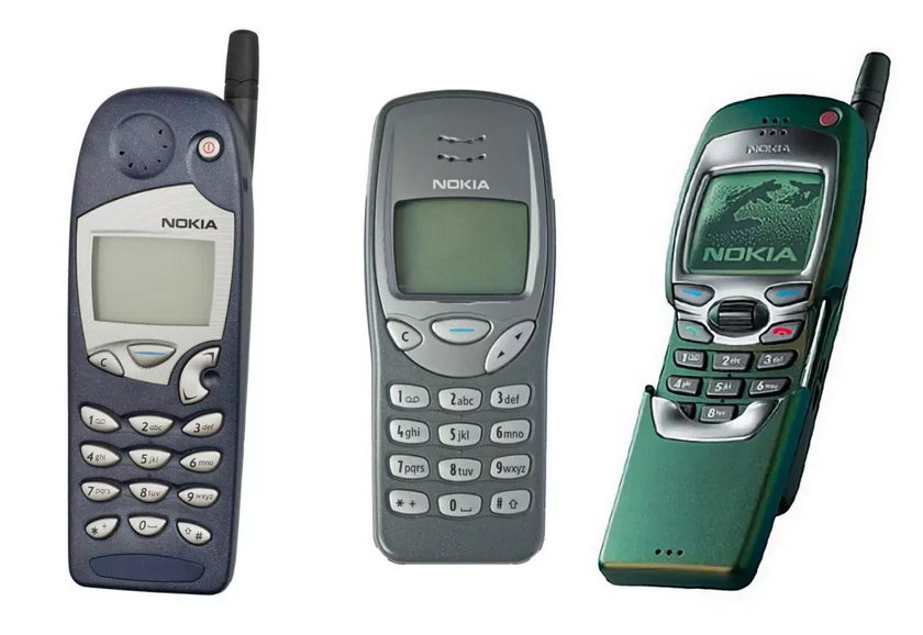 Nokia 5110, Nokia 3210 和 Nokia 7110
